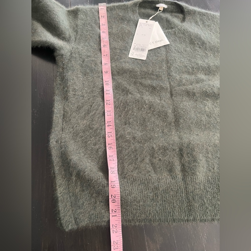 C.T. Plage 100% wool sweater with relaxed fit SIZE 36 - Picture 7 of 12
